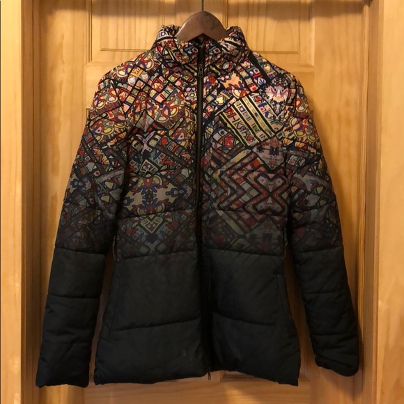 Psychedelic ski jacket - Picture 3 of 7